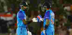 Suryakumar Yadav, Pandya make rapid gains while Babar Azam sinks lower in ICC T20I rankings

